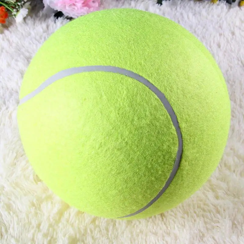   Giant Dog Tennis Ball Chewing Toy Signature Mega Jumbo Dog Ball 