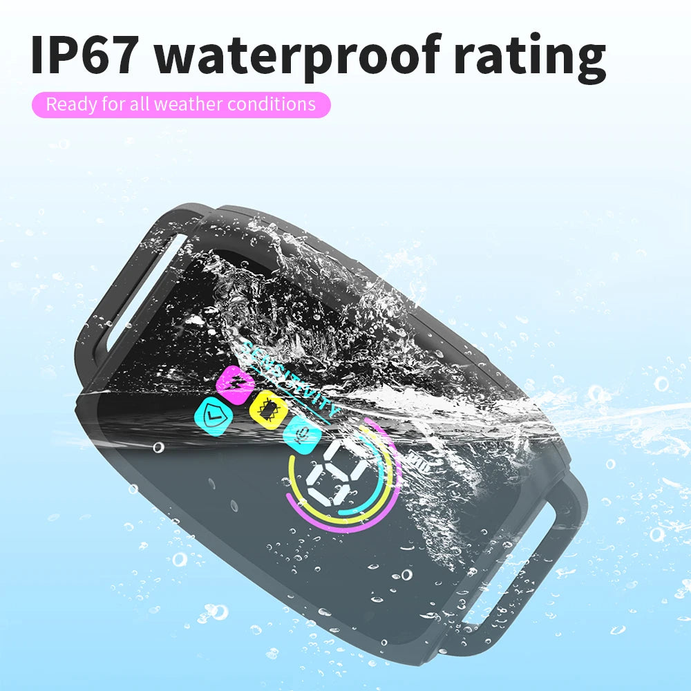 Smart Automatic HD Digital Display IP67 Waterproof Rechargeable anti-Barking Dog Collar 