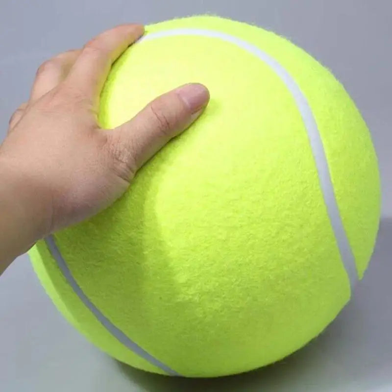   Giant Dog Tennis Ball Chewing Toy Signature Mega Jumbo Dog Ball 