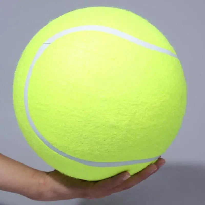   Giant Dog Tennis Ball Chewing Toy Signature Mega Jumbo Dog Ball 