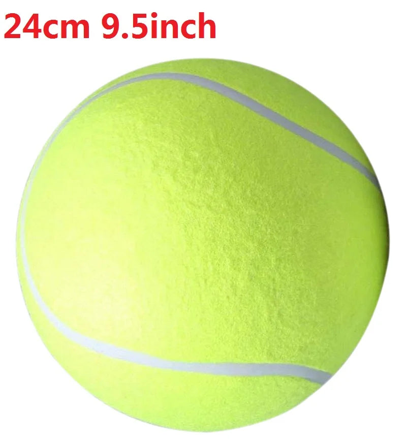   Giant Dog Tennis Ball Chewing Toy Signature Mega Jumbo Dog Ball 